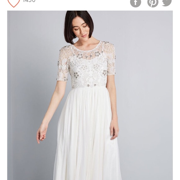 ModCloth t-Shirt Wedding Dress - Picture 3 of 5